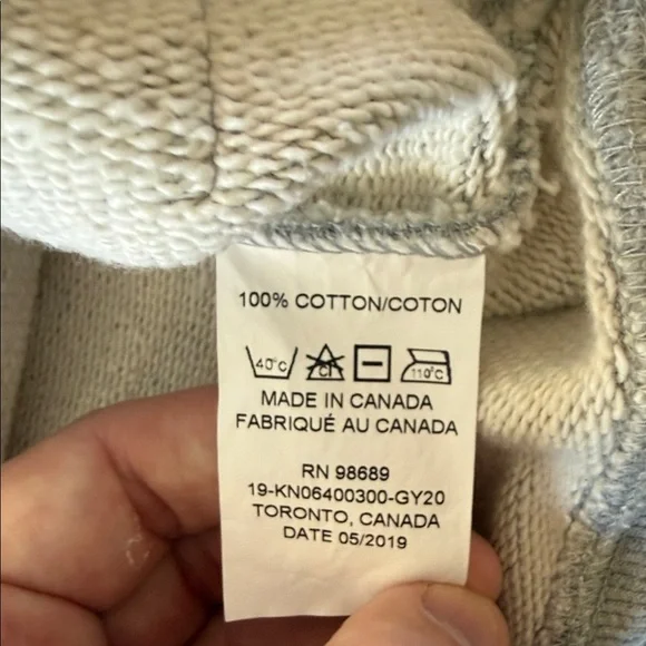 Todd Snyder x Champion Light Gray Sweatshirt with Black Accents - Picture 5 of 6